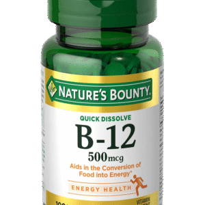 Nature's Bounty Vitamin B-12 500 mcg 100's  tablet