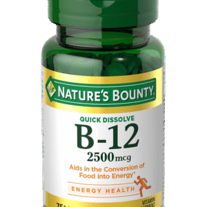 Nature's Bounty Vitamin B-12 2500mcg 75's  tablet