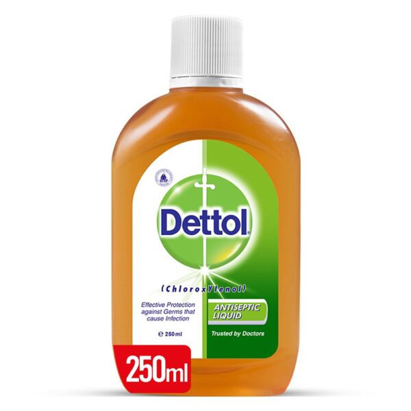 Dettol Antibacterial Disinfectant 250 ml Liquid Bottle  liquid