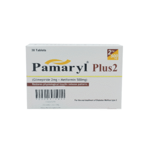 Pamaryl plus 2mg/500mg tablet 1x30's