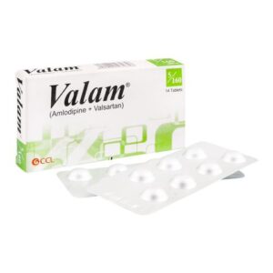 Valam 5mg/160mg tablet 2x7's