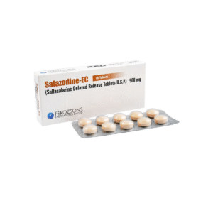 Salazodine EC 500 mg 500mg tablet 1x10's