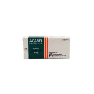 Acabel 8mg tablet 1x10's