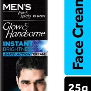 Glow & Handsome Instant Brightness Men's Face Cream 25 gm Pack  cream