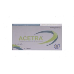Acetra 37.5mg/325mg tablet 1 x 10's