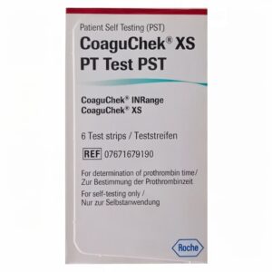CoaguChek XS PT Test PST (for CoaguChek INRange and CoaguChek XS) 6 Pcs. Pack  Pcs