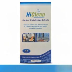 HiClean Surface Effervescent Chlorine Tablet 1 x 48's Pack  tablet