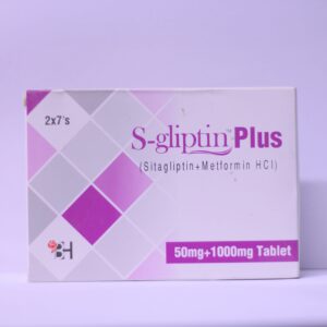 S-Gliptin Plus 50mg/1000mg  tablet 2 x 7's