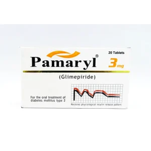 Pamaryl 3mg tablet 2x10's