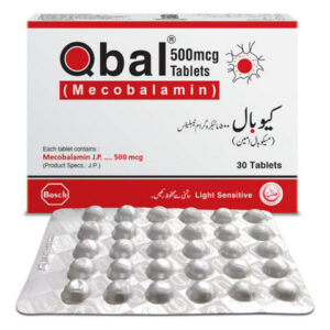 Qbal 500mcg tablet 2x15's