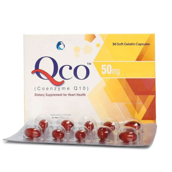 QCO 50mg  capsule 3 x 10's