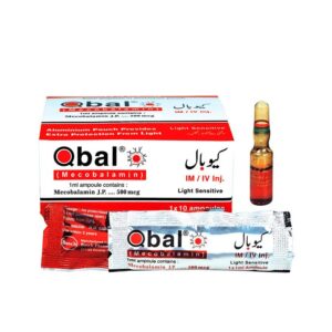 Qbal 500mcg IM / IV-INJ 500mcg injection 10 Amp