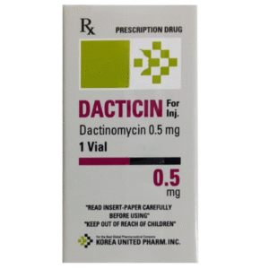 K.U Dactinomycin 0.5 mg injection 1 Vial