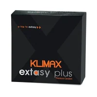 Extasy Plus 3Pcs- Double contoured, soft studded and ribbed condoms (Klimax)  condom