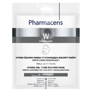 PHARMACERIS W Mela Acti Hydro Gel Mask 1 Pcs. Pack  face mask