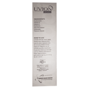 Uvion SPF 60 Broad Spectrum Sun Block Cream 30 gm Pack  cream