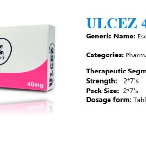 Ulcez 40 mg tablet 2  x 7's